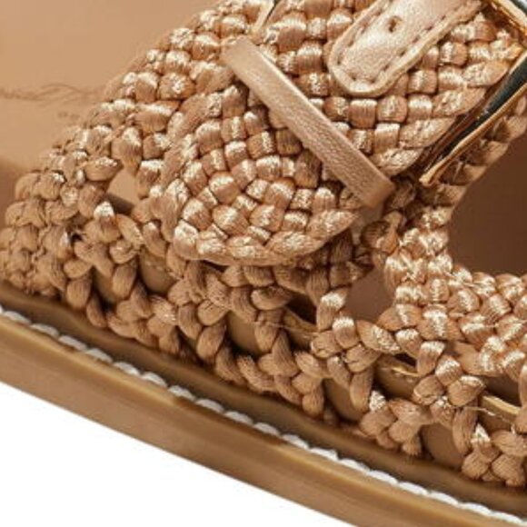 Universal Thread Target Sandals Kylie Woven Two-Band Footbed Slip On Buckle 10 - Picture 3 of 9